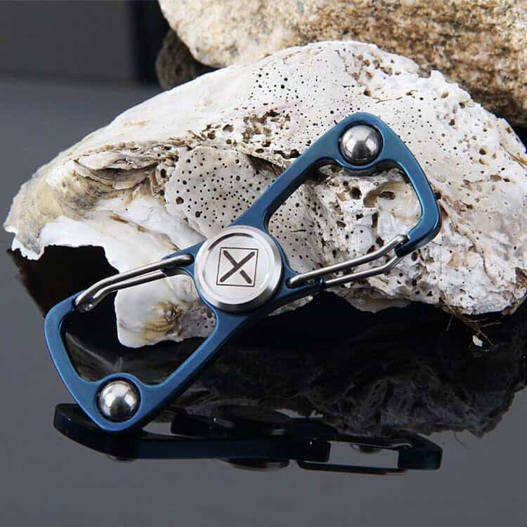 Anti-Stress Nøglering <Br> Spinner Karabinhage