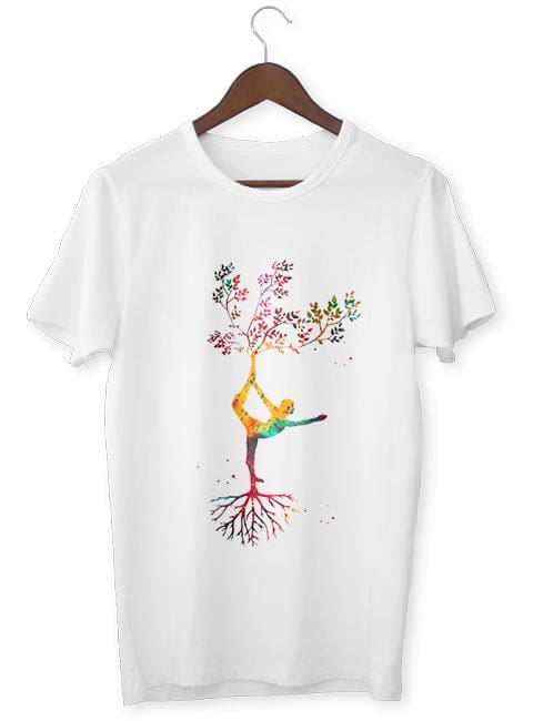 Zen T-Shirt <Br> Flerfarvet Livets Træ