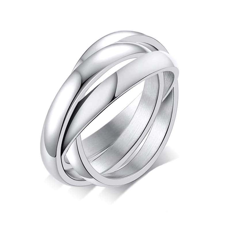 Antispændingsring <Br> Sammenflettede Ringe