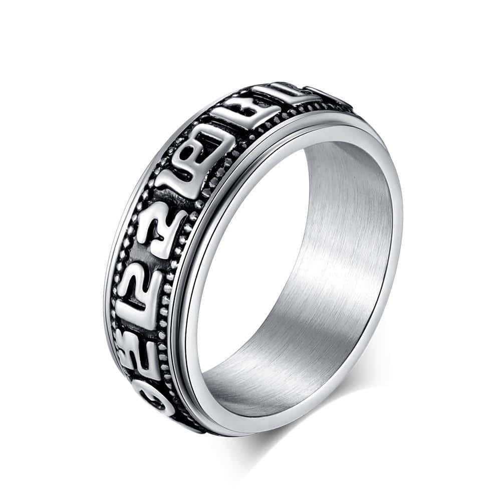 Antistress-Ring <Br>Tibetansk Mantra