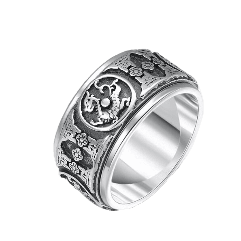 Anti-Stress Ring <Br>Tigre (Sølv)