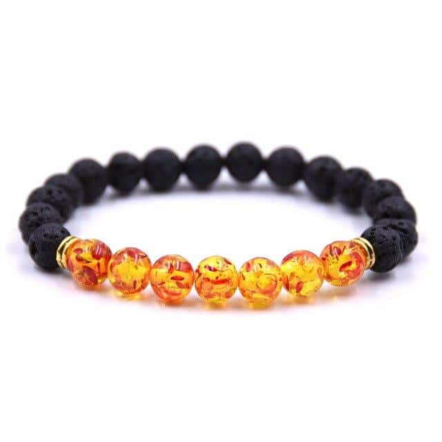 Antistress-Armbånd <Br>Sakralt Chakra