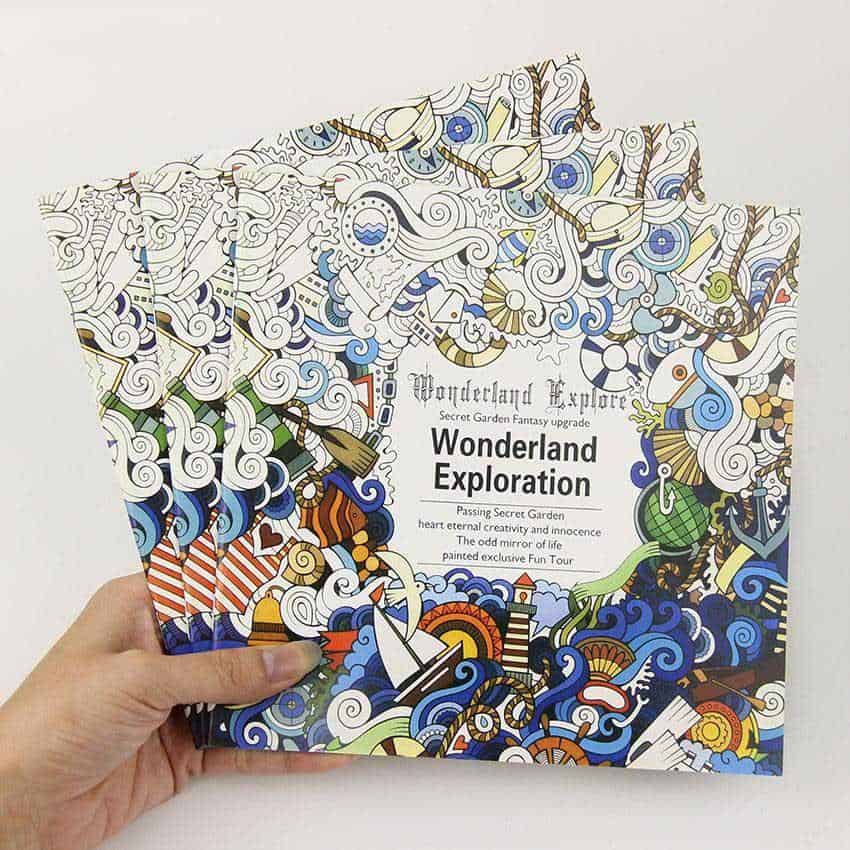 Anti-Stress Malebog <Br>Wonderland