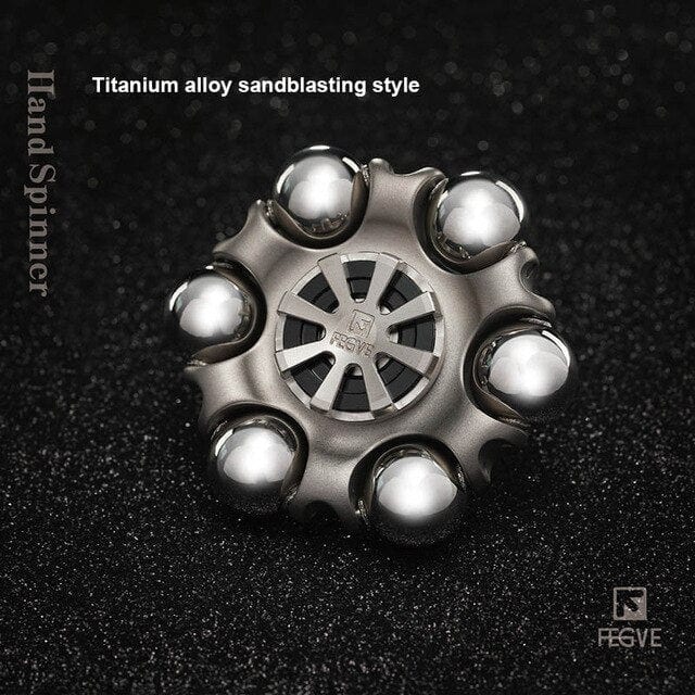 Håndspinner <Br>Blå Titaniumlegering