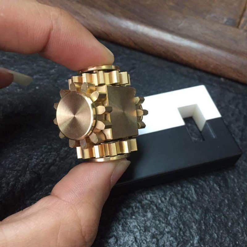 Anti-Stress Legetøj <Br>Fidget Terning Håndspinner