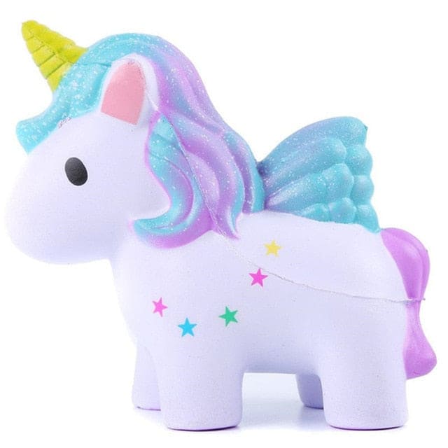 Anti-Stress Bold <Br>Squishy Enhjørning Kawaii
