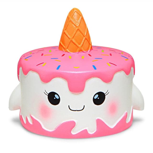 Stressbold <Br>Squishy Is-Enhjørning