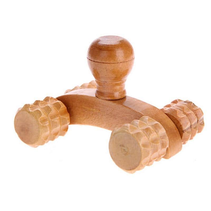 Afslappende Massage <Br>Massagerulle Af Træ