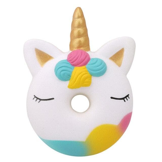 Stressbold <Br>Squishy Donuts Enhjørning